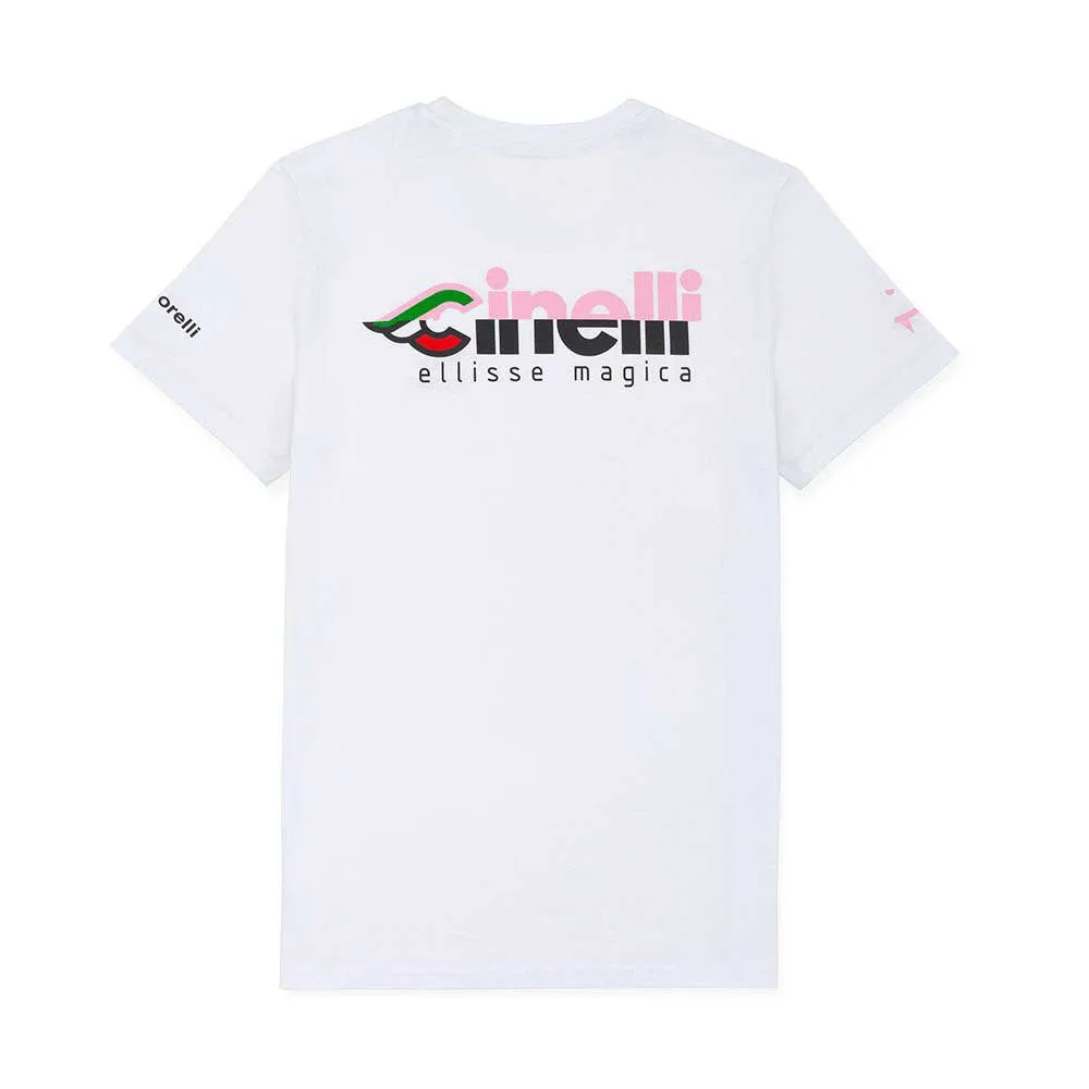 Cinelli Vigorosa 2022 Kortarmet T-skjorte, White, L