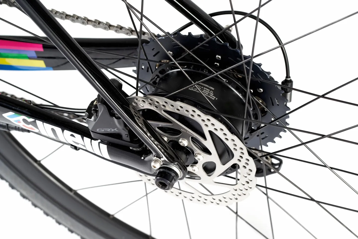 Cinelli Zydeco Electric Mud Elsykkel, Sort, M