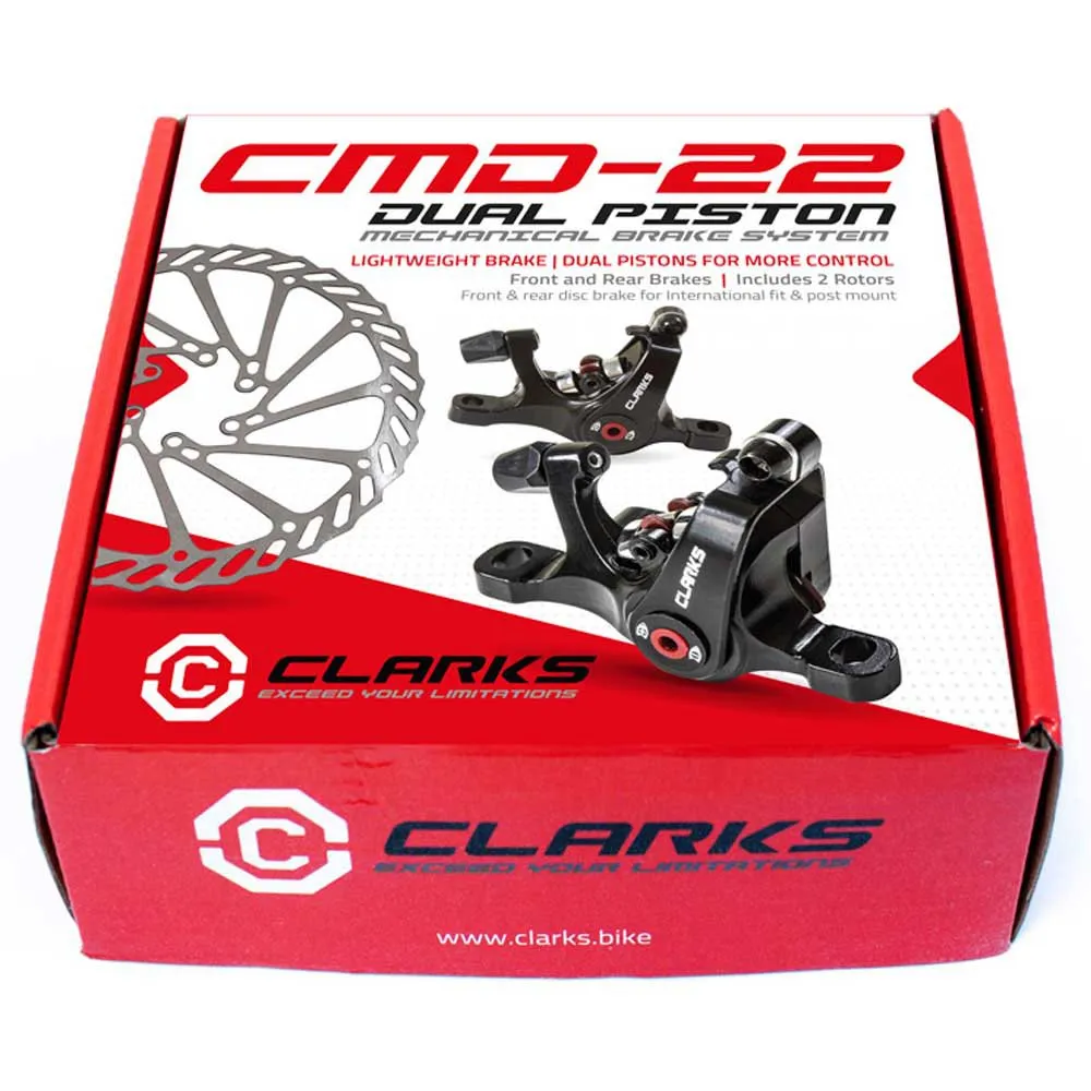 Clarks Cmd22fm Mechanical Bremseklosser, Silver, 160mm Clarks Cmd22fm Mechanical Bremseklosser, Silver, 160mm