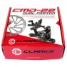 Clarks Cmd22fm Mechanical Bremseklosser, Silver, 160mm