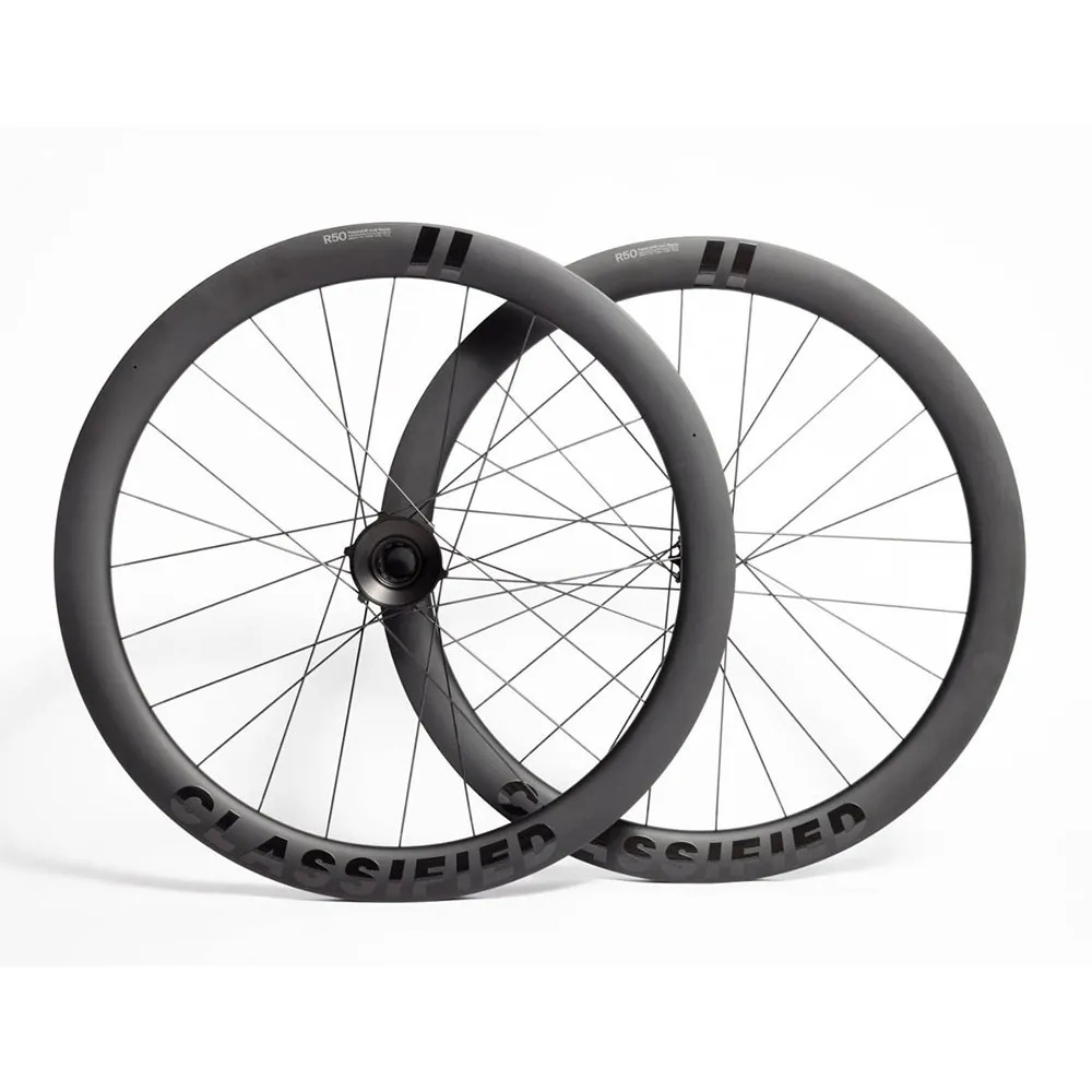 Classified R50 2025 11s 11-32t Cl Disc Tubeless Landeveishjulsett, Grey, 12 x 100/12 x 142mm, Powershift Classified R50 2025 11s 11-32t Cl Disc Tubeless Landeveishjulsett, Grey, 12 x 100/12 x 142mm, Powershift