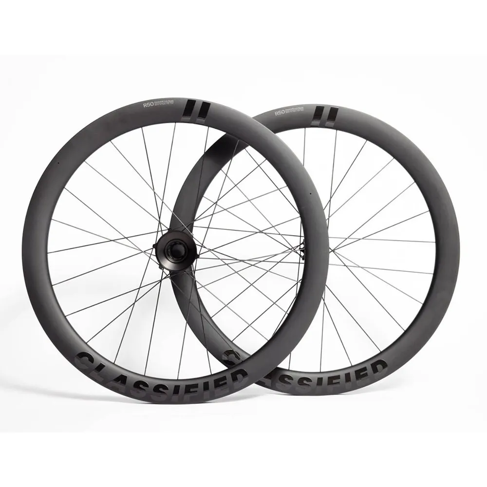 Classified R50 2025 12s 11-34t Cl Disc Tubeless Landeveishjulsett, Grey, 12 x 100/12 x 142mm, Powershift Classified R50 2025 12s 11-34t Cl Disc Tubeless Landeveishjulsett, Grey, 12 x 100/12 x 142mm, Powershift