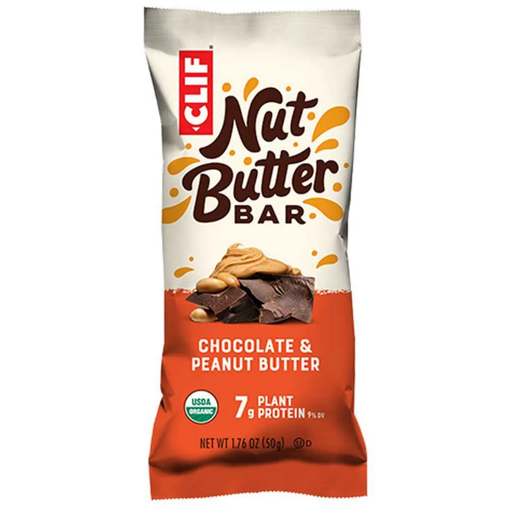 Clif Bar Energibar Boks Peanøttsmør 50g 12 Enheter, Multicolor, One Size