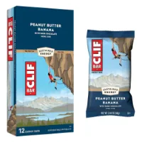 Clif Bar Energibar Boks Peanøttsmør Og Banan 68g 12 Enheter Clif Bar Energibar Boks Peanøttsmør Og Banan 68g 12 Enheter