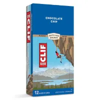Clif Bar Proteinbarerboks Sjokoladebiter 68g 12 Enheter