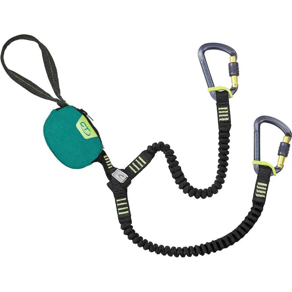 Climbing Technology Classic-k Compact Lanyards Og Energiabsorbenter, Red / black Climbing Technology Classic-k Compact Lanyards Og Energiabsorbenter, Red / black