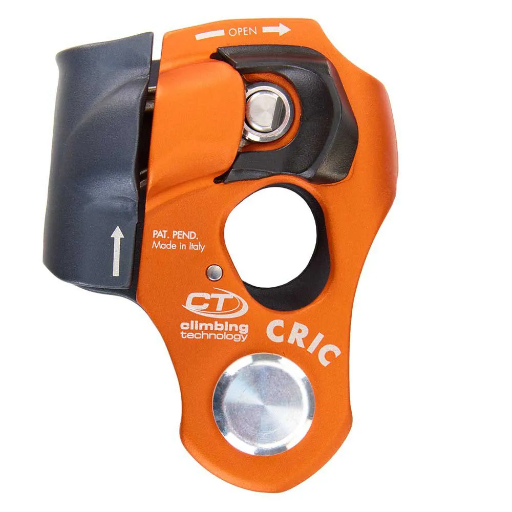 Climbing Technology Cric Talje, Anthracite / orange, One Size Climbing Technology Cric Talje, Anthracite / orange, One Size