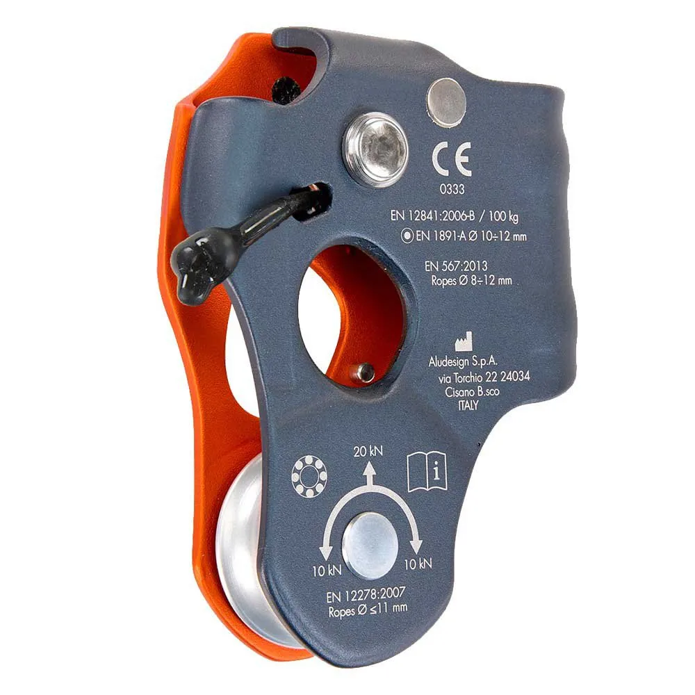 Climbing Technology Cric Talje, Anthracite / orange, One Size Climbing Technology Cric Talje, Anthracite / orange, One Size