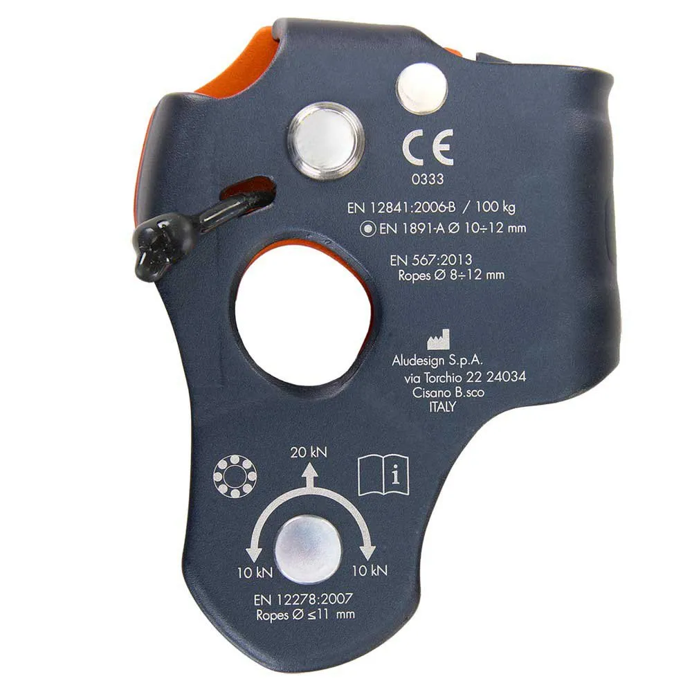 Climbing Technology Cric Talje, Anthracite / orange, One Size Climbing Technology Cric Talje, Anthracite / orange, One Size