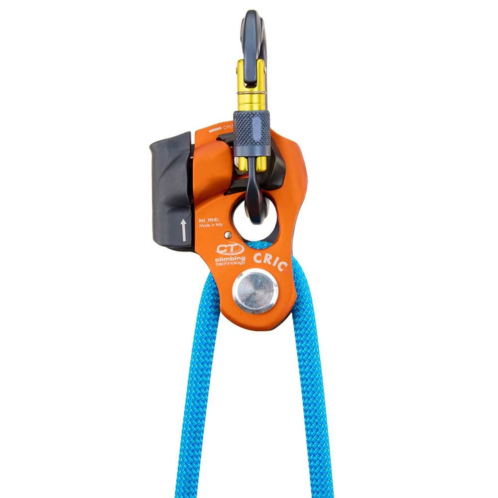 Climbing Technology Cric Talje, Anthracite / orange, One Size Climbing Technology Cric Talje, Anthracite / orange, One Size
