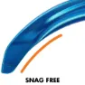 Climbing Technology Morfo Bg Karabinkrok, Orange / blue, One Size
