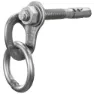 Climbing Technology Plate Kit Plata+bolt+1 Ring Sikringsbrems, Silver, 12-110mm