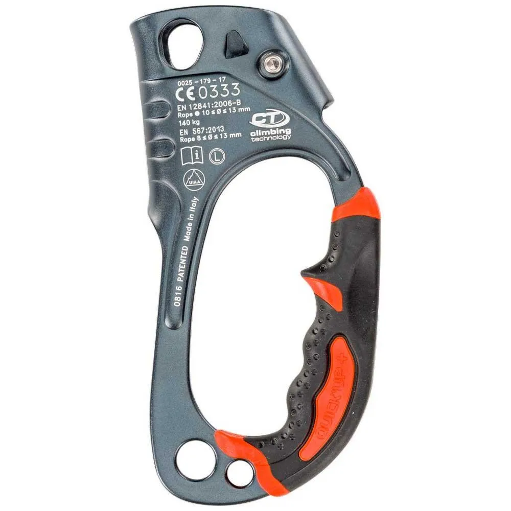 Climbing Technology Quick Up+l Stigende, Grey, One Size Climbing Technology Quick Up+l Stigende, Grey, One Size