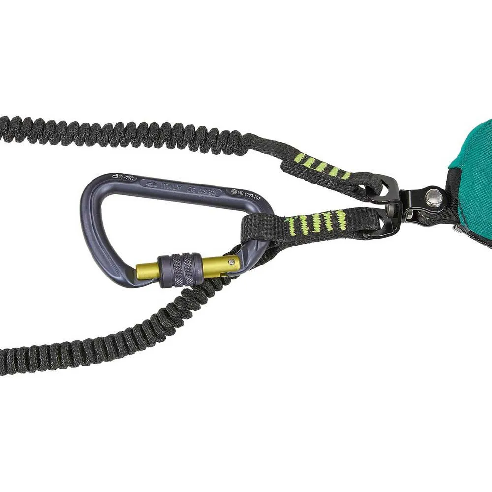 Climbing Technology Top Shell Twist Lanyards Og Energiabsorbenter, Red / black