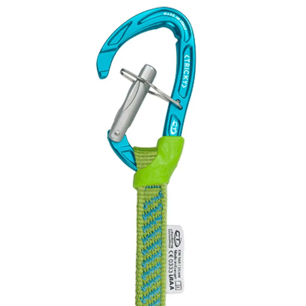 Climbing Technology Tricky Tool Quickdraw, Green / blue, 35cm