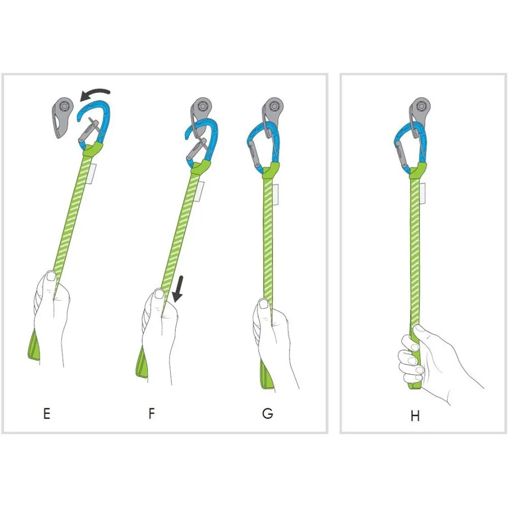 Climbing Technology Tricky Tool Quickdraw, Green / blue, 35cm