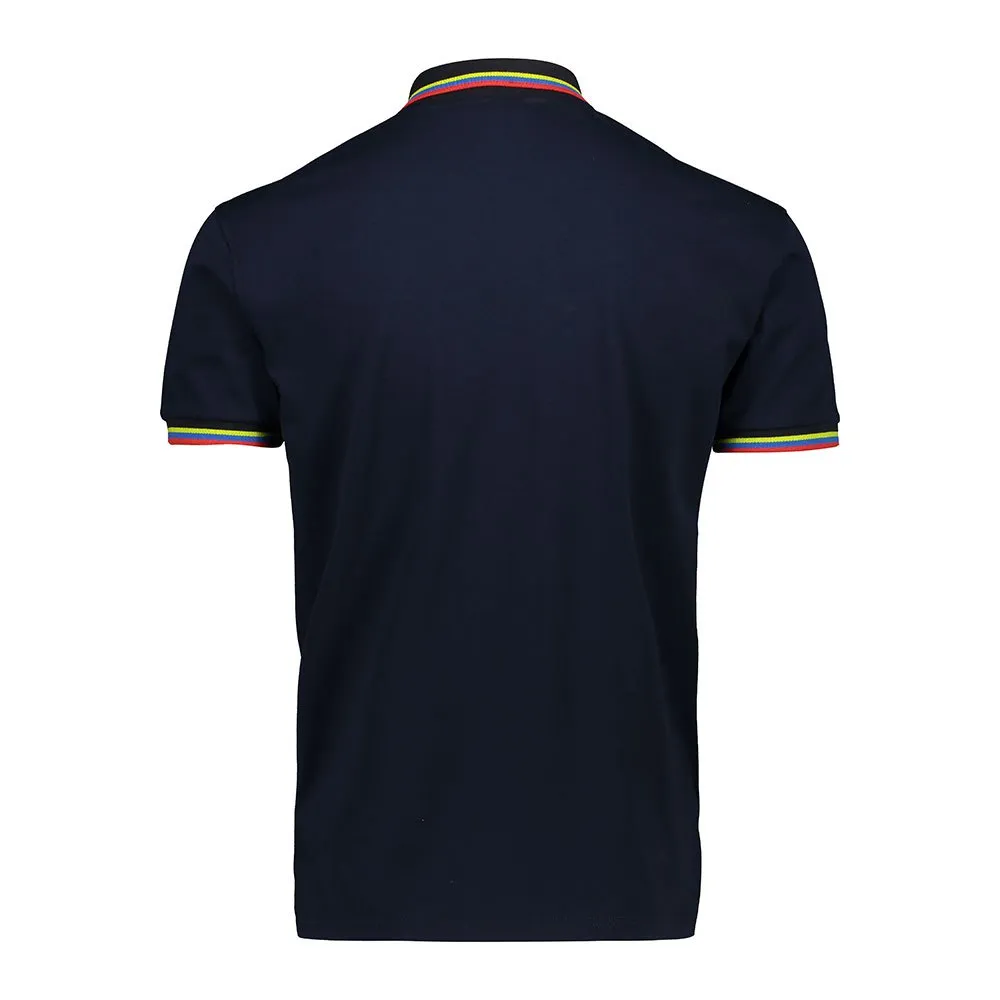 CMP 30d8408 Kortermet Poloskjorte, Black blue