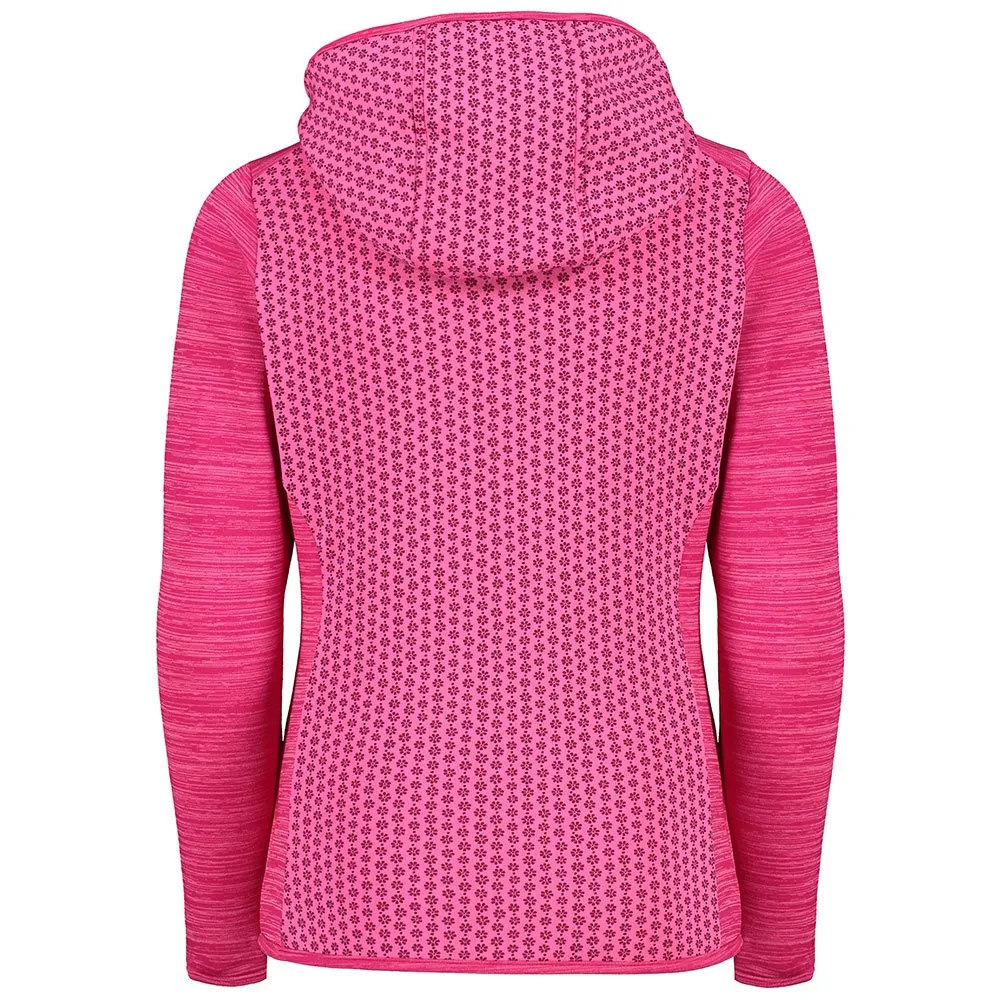CMP 30e9865 Fleecejakke Med Hette, Bounganville / goji / anthracite, 16Y