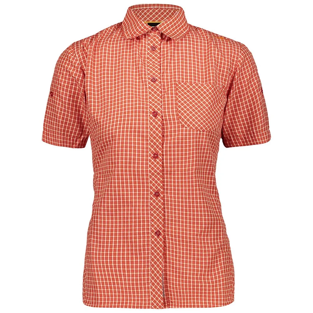 CMP 30t9476 Kortarmet Skjorte, Scarlet / white CMP 30t9476 Kortarmet Skjorte, Scarlet / white