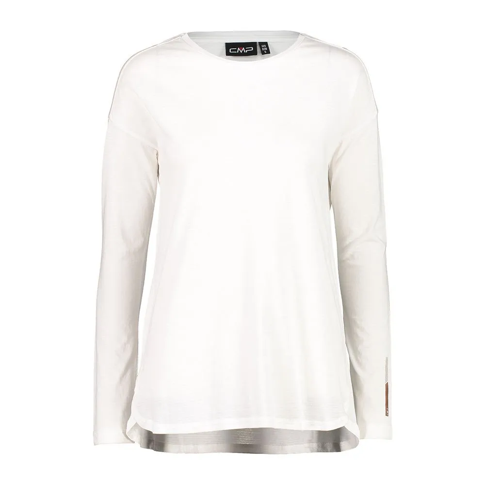 CMP 31d4586 Langarmet T-skjorte, B.co gesso