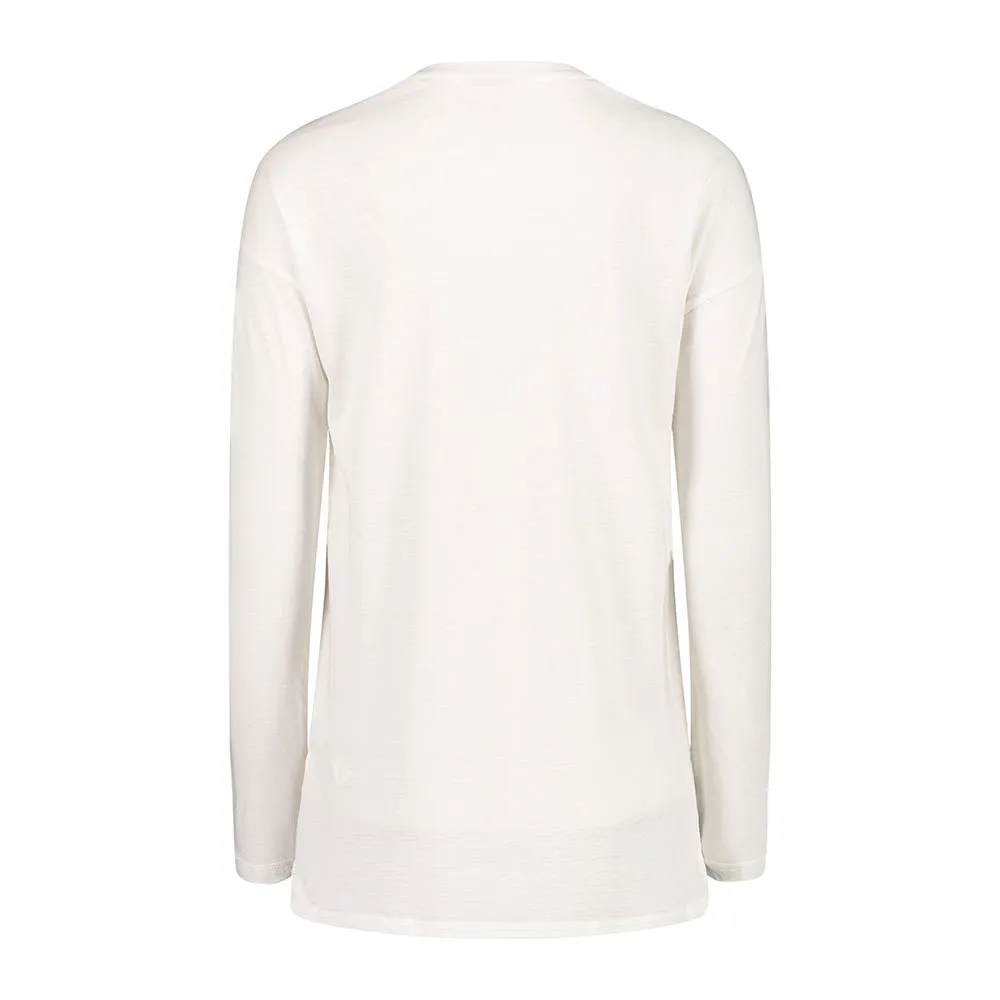 CMP 31d4586 Langarmet T-skjorte, B.co gesso