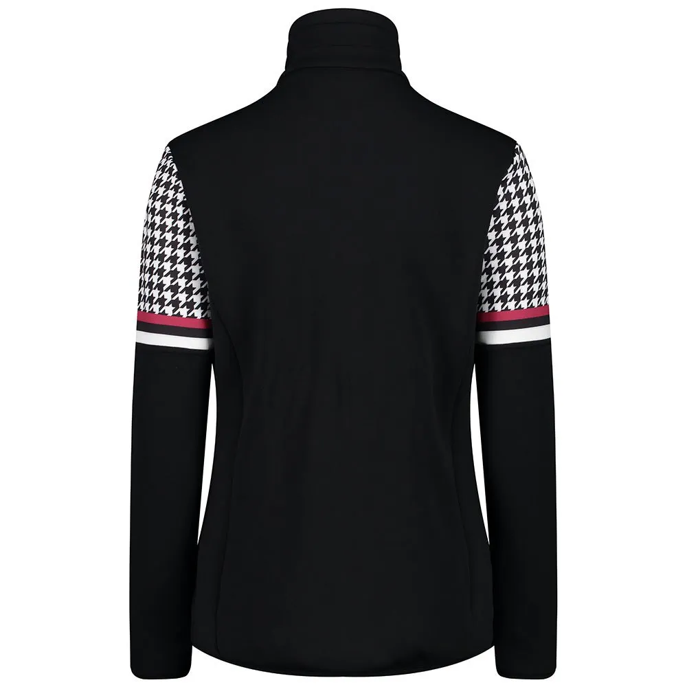 CMP 31e1176 Fleecejakke Med Full Glidelås, Black