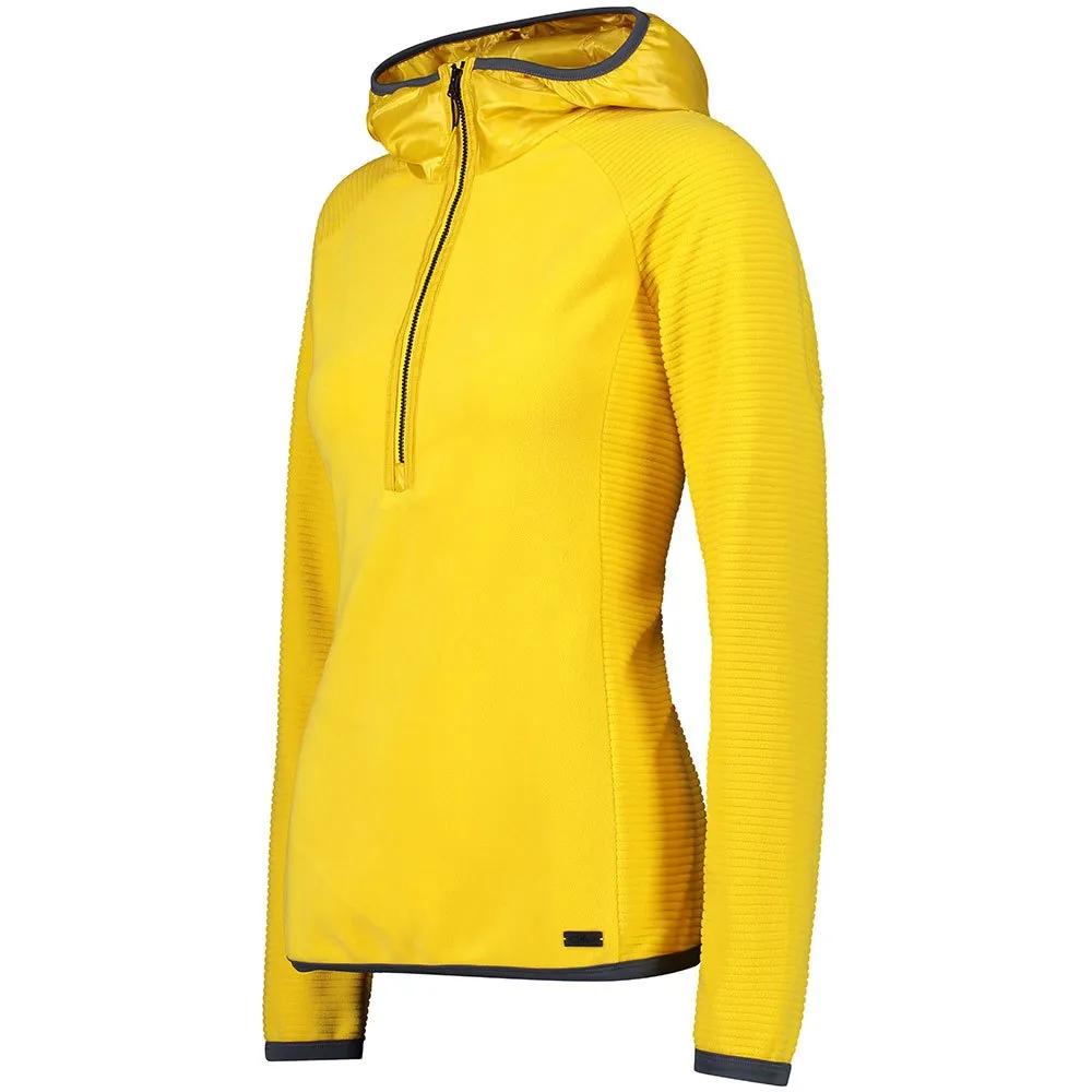 CMP 31g3416 Fix Hood Fleecejakke Med Halv Glidelås CMP 31g3416 Fix Hood Fleecejakke Med Halv Glidelås