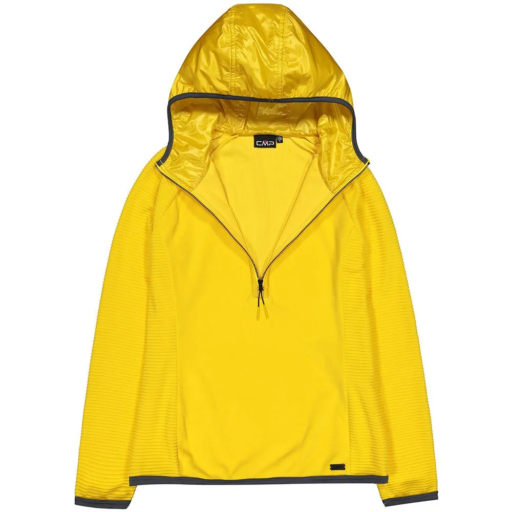 CMP 31g3416 Fix Hood Fleecejakke Med Halv Glidelås CMP 31g3416 Fix Hood Fleecejakke Med Halv Glidelås