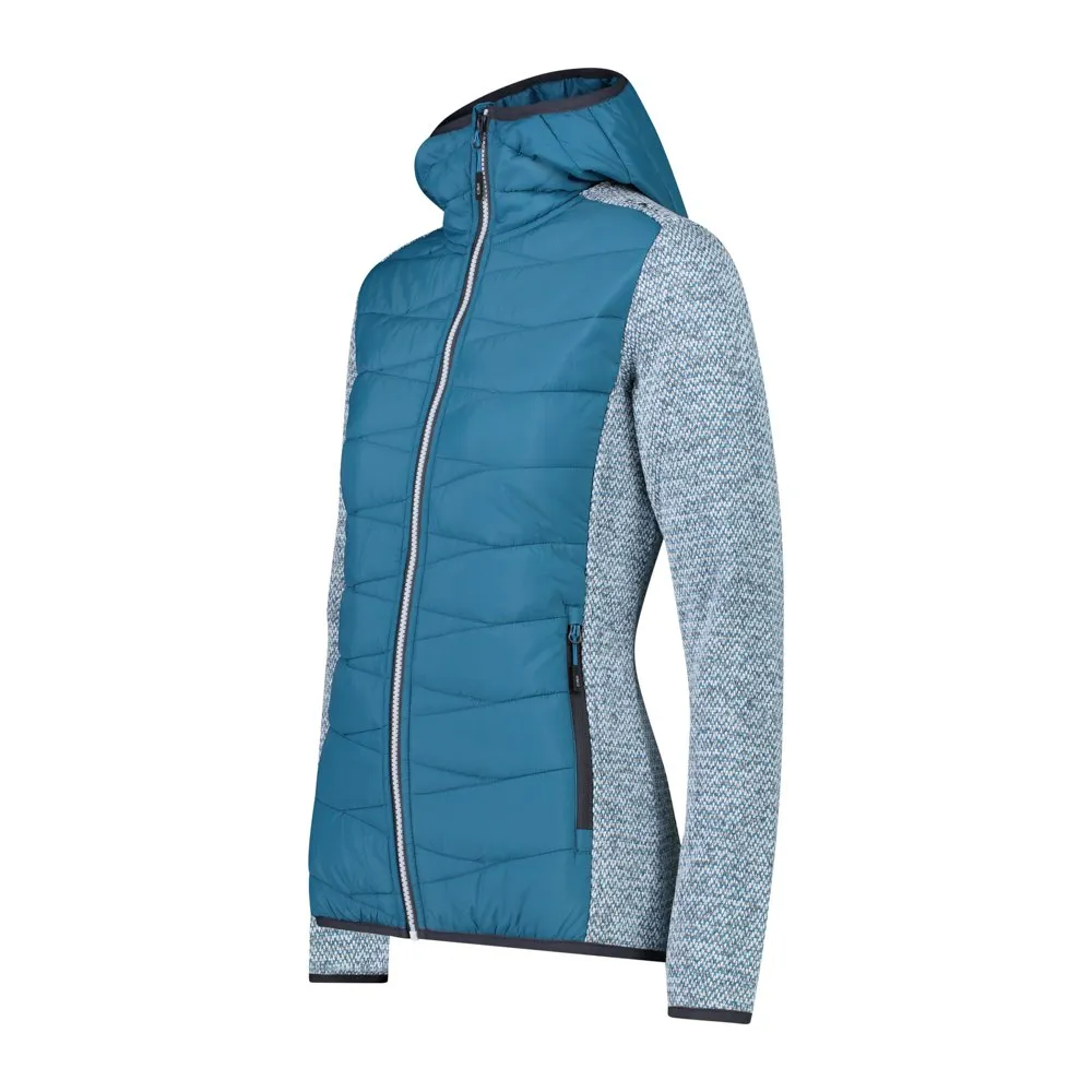 CMP 31h0946 Fleecejakke Med Hette, Lake CMP 31h0946 Fleecejakke Med Hette, Lake