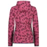 CMP 31h1646 Fix Hood Fleecejakke Med Full Glidelås, Sangria / b.blue