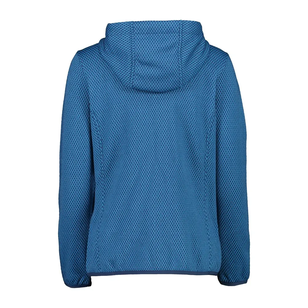 CMP 31h1666 Fleecejakke Med Full Glidelås, Blue ink / light blue