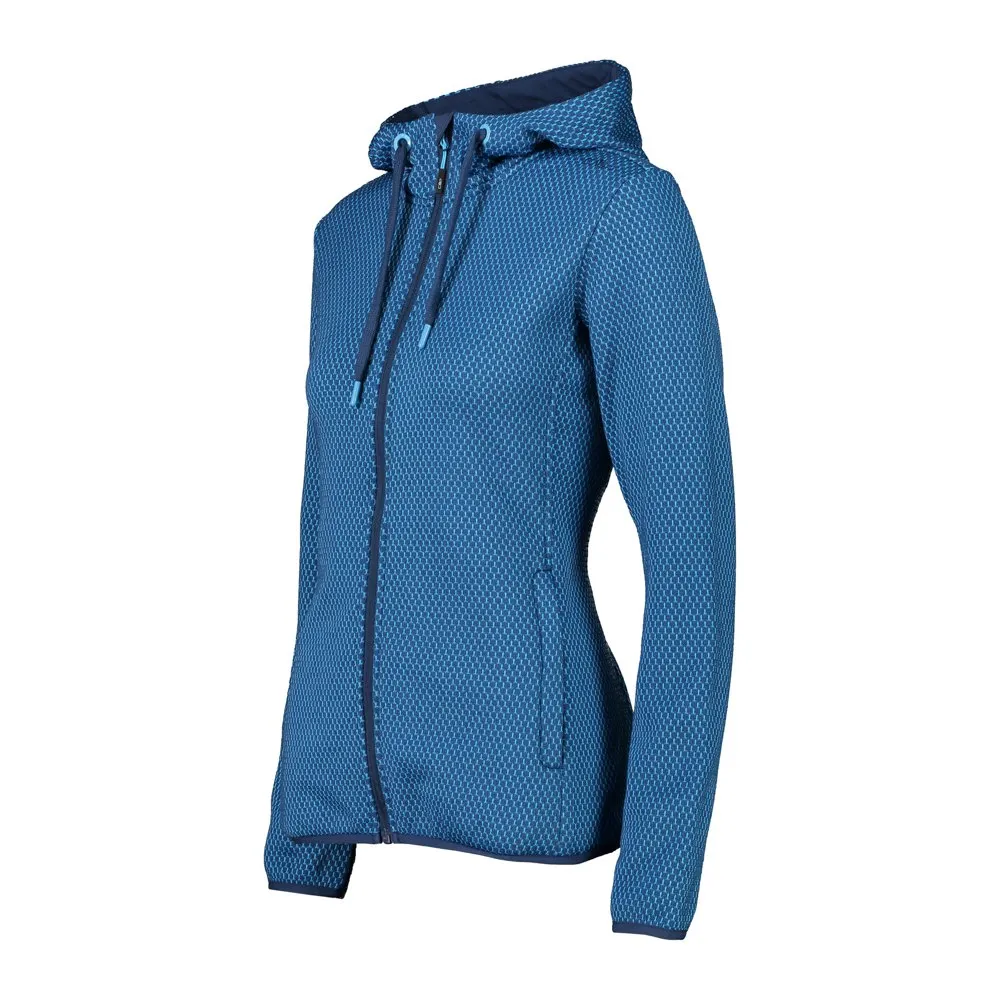CMP 31h1666 Fleecejakke Med Full Glidelås, Blue ink / light blue