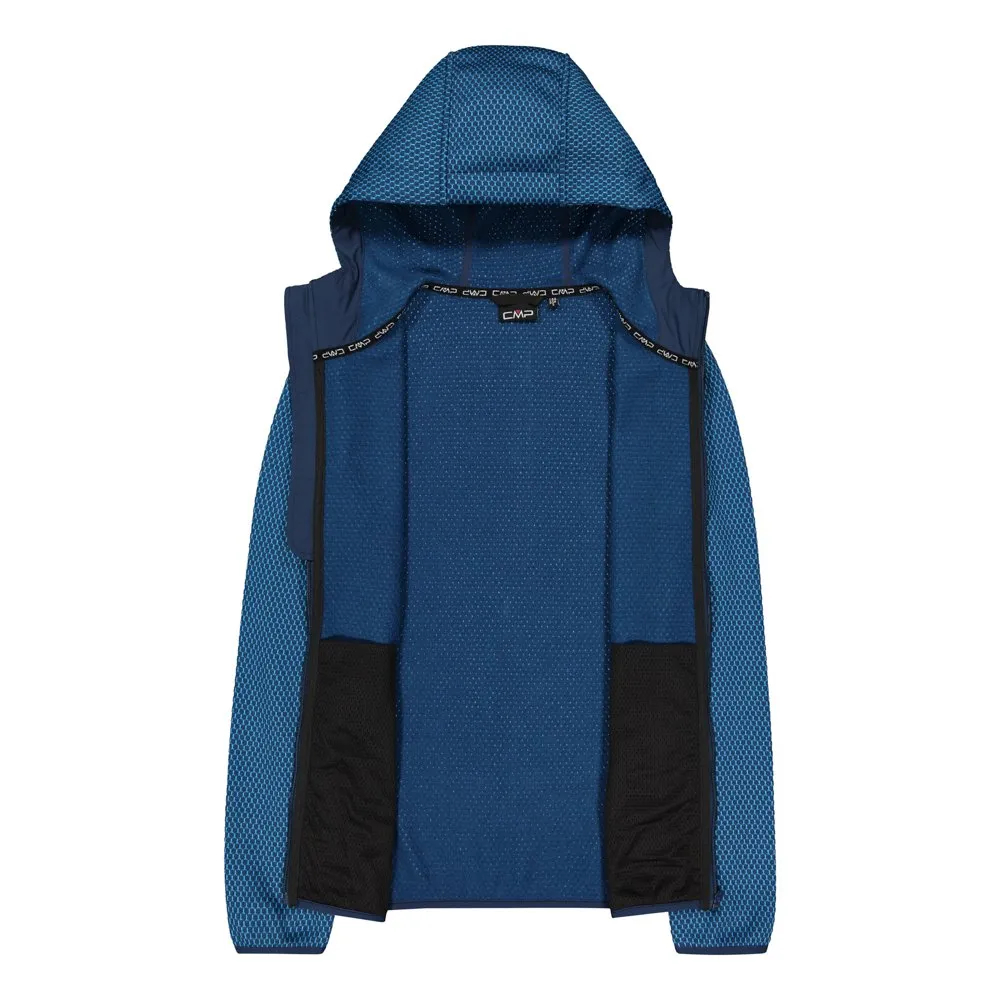 CMP 31h1666 Fleecejakke Med Full Glidelås, Blue ink / light blue