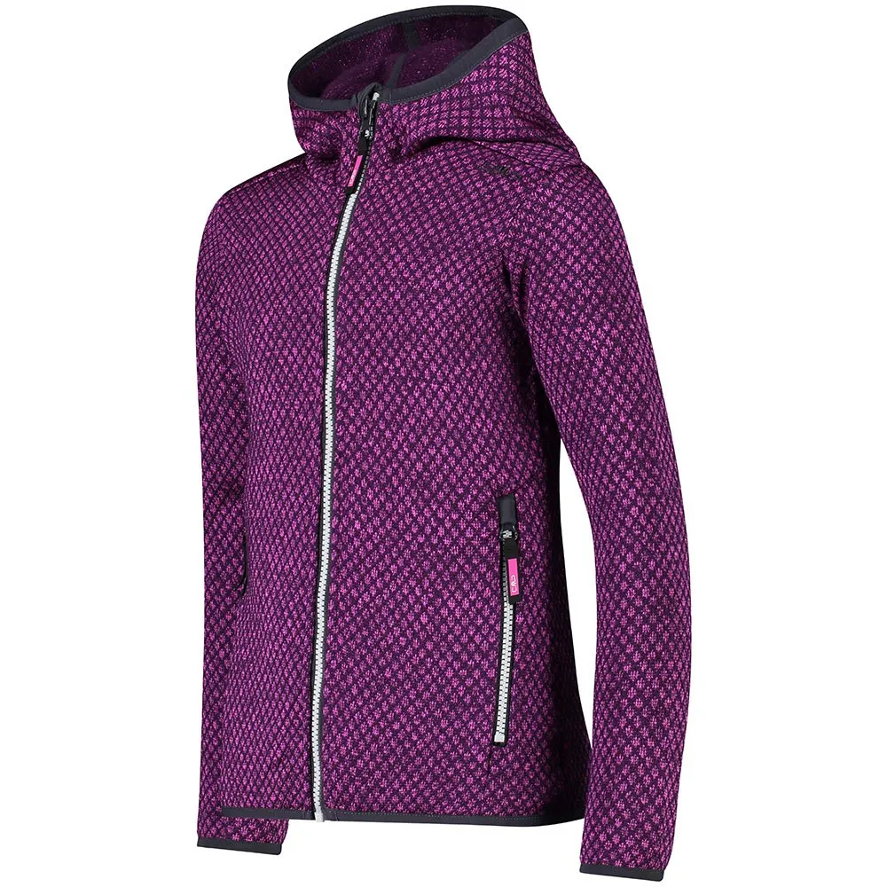 CMP 31h1735 Fix Hood Fleecejakke Med Full Glidelås CMP 31h1735 Fix Hood Fleecejakke Med Full Glidelås