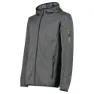 CMP 31h5007 Fleecejakke Med Hette, Antracite / moss