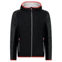 CMP 31m1857 Fix Hood Fleecejakke Med Full Glidelås CMP 31m1857 Fix Hood Fleecejakke Med Full Glidelås