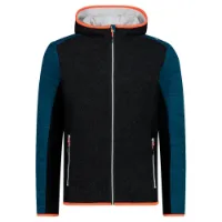 CMP 31m1857 Fix Hood Fleecejakke Med Full Glidelås CMP 31m1857 Fix Hood Fleecejakke Med Full Glidelås