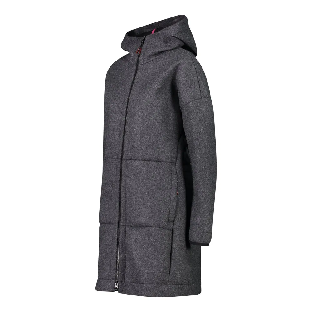 CMP 31m3076 Parka Fleecejakke Med Full Glidelås CMP 31m3076 Parka Fleecejakke Med Full Glidelås
