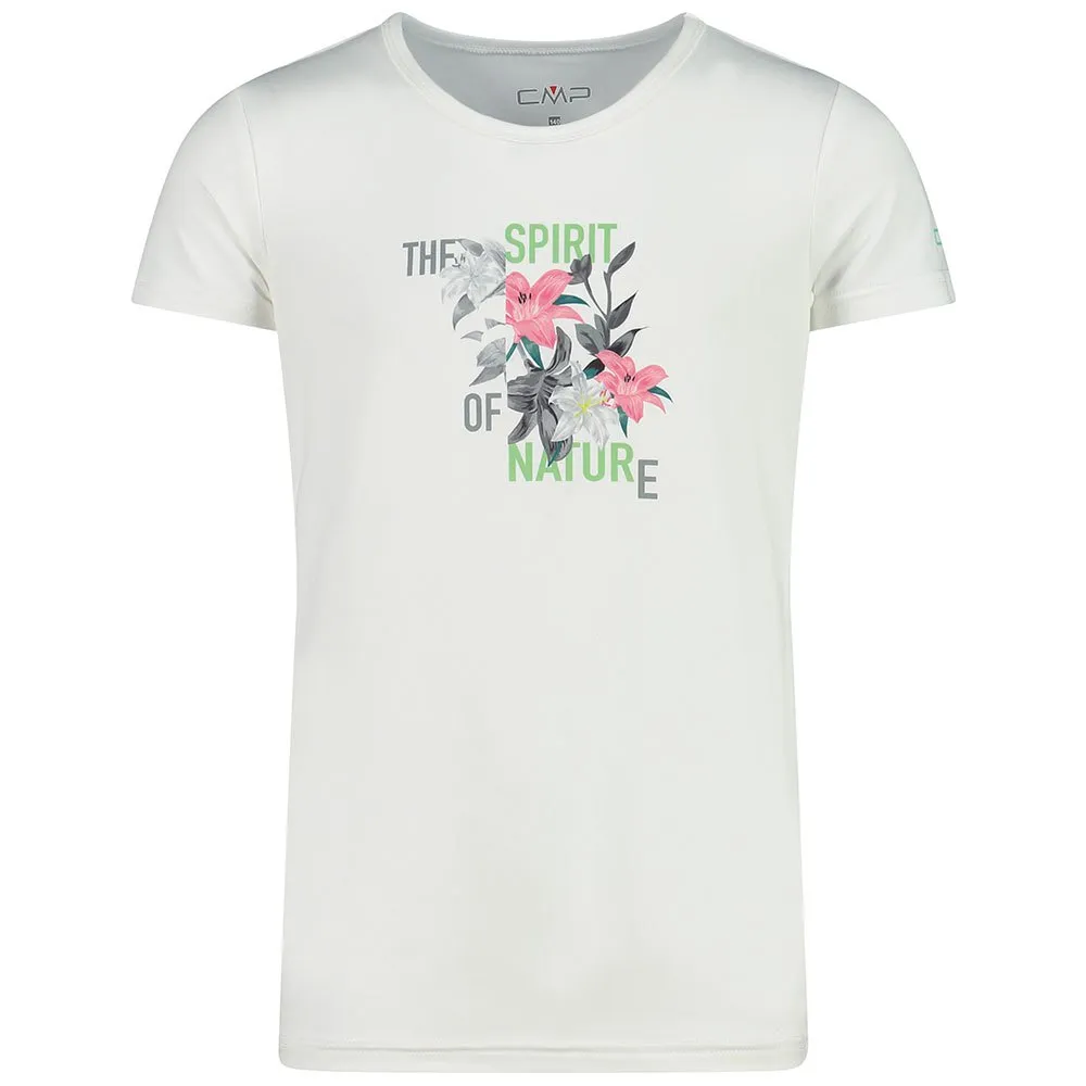 CMP 31t8395 Kortarmet T-skjorte, White / menta, 12Y CMP 31t8395 Kortarmet T-skjorte, White / menta, 12Y