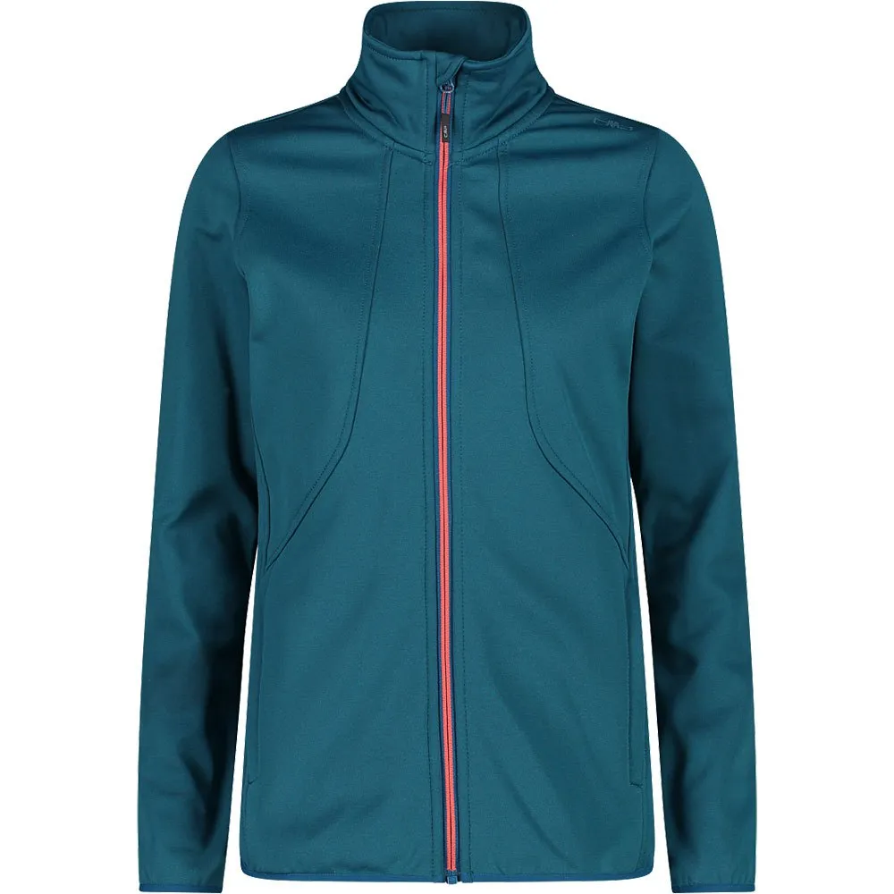 CMP 32e2126 Fleecejakke Med Hette, Deep lake melange