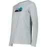 CMP 33n2226 Langarmet T-skjorte, Ice mel / acqua