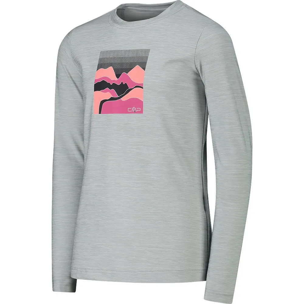 CMP 33n2245 Langarmet T-skjorte, Light grey, 5Y CMP 33n2245 Langarmet T-skjorte, Light grey, 5Y