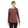 CMP 33n5596 Langarmet T-skjorte, Plum melange
