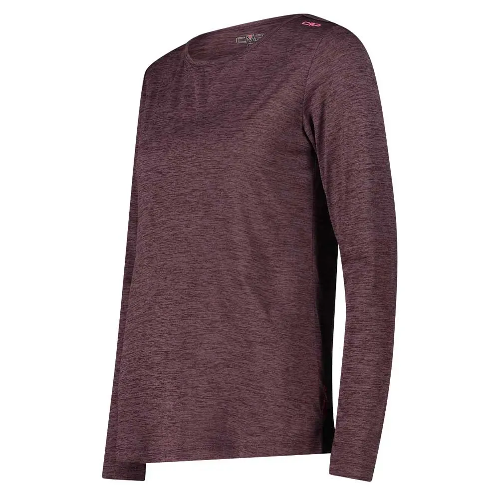 CMP 33n5596 Langarmet T-skjorte, Plum melange