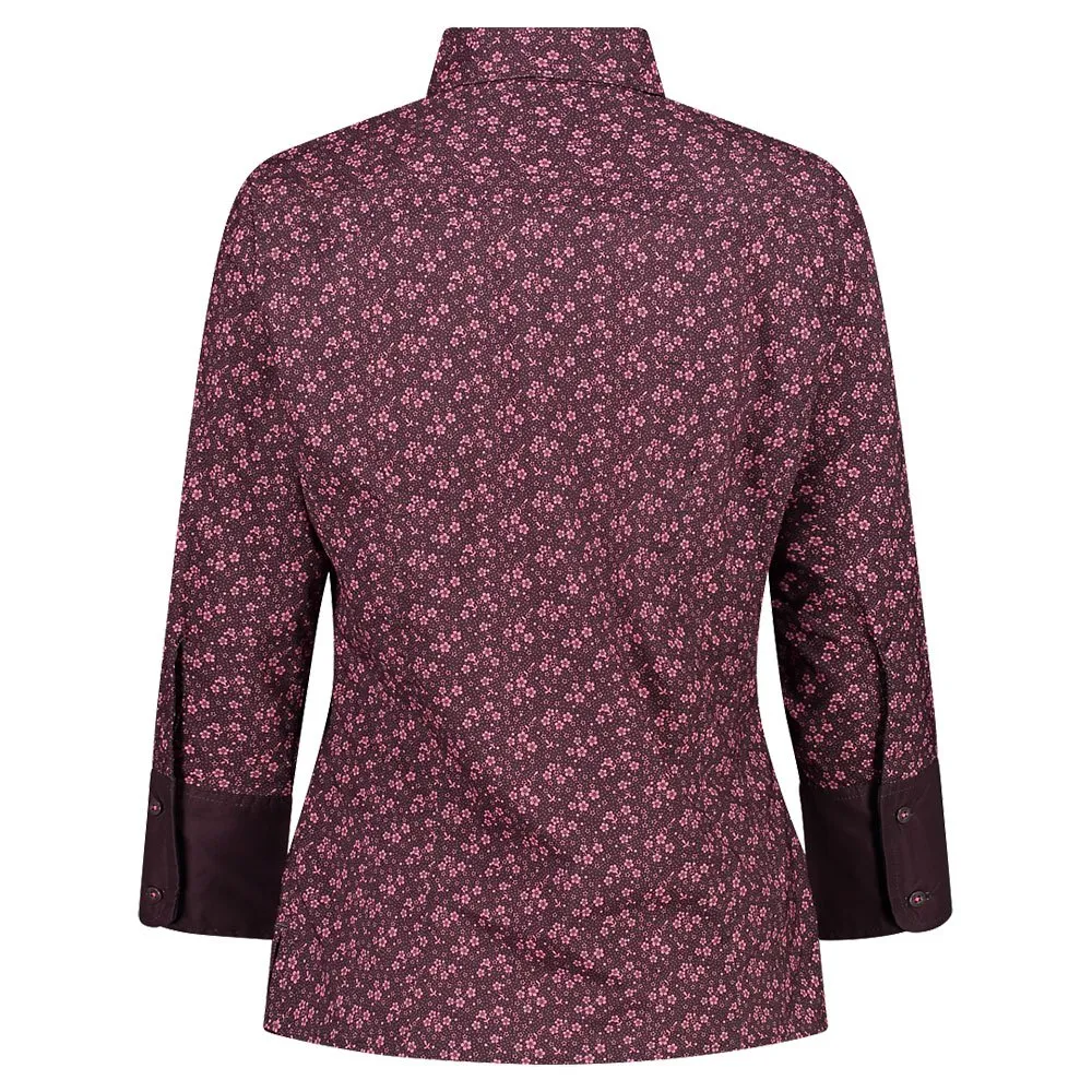 CMP 33s5726 Skjorte Med Lange Ermer, Plum / pink fluo CMP 33s5726 Skjorte Med Lange Ermer, Plum / pink fluo