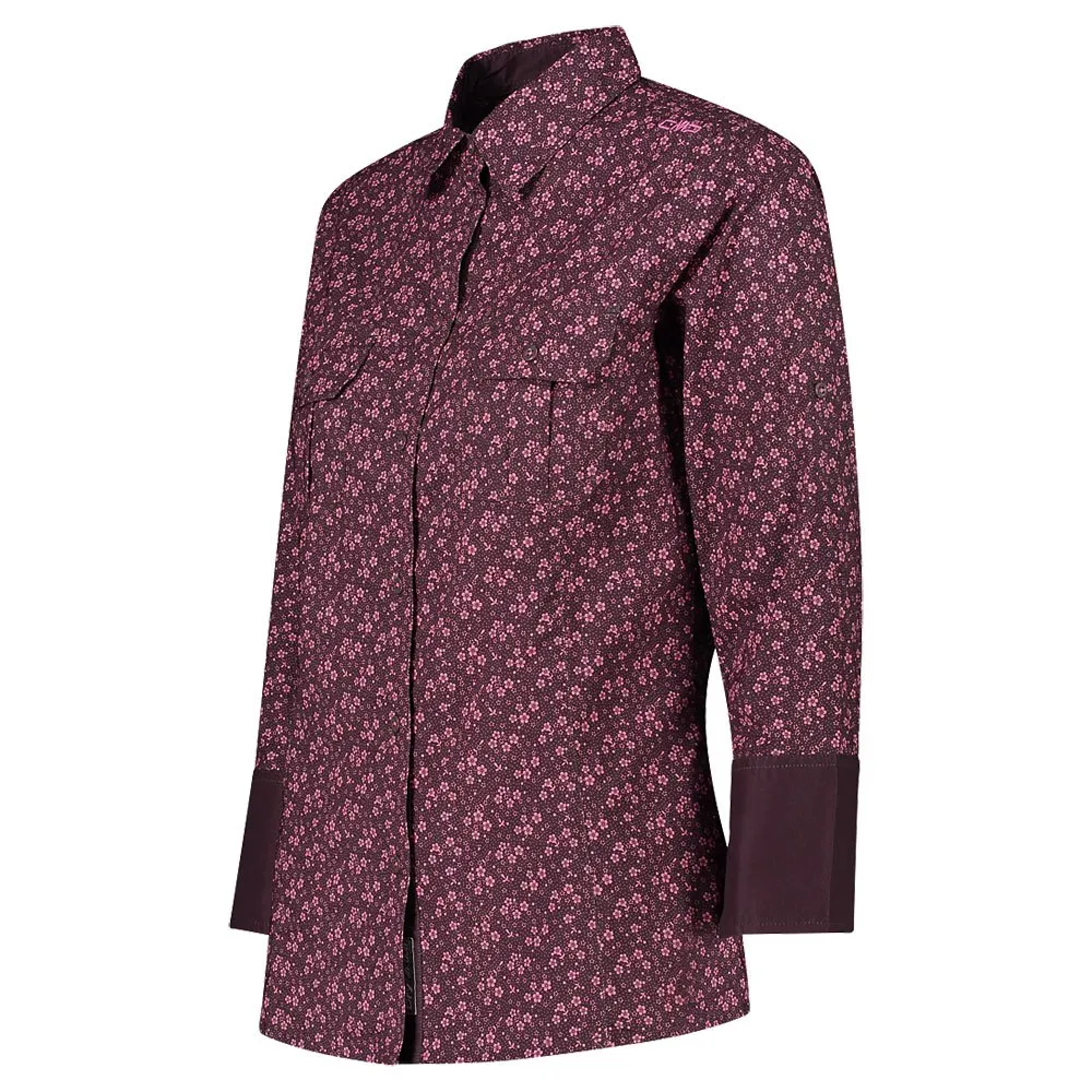 CMP 33s5726 Skjorte Med Lange Ermer, Plum / pink fluo CMP 33s5726 Skjorte Med Lange Ermer, Plum / pink fluo