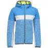 CMP 38h6964 Fleecejakke Med Hette, Regata / ice / gecko, 14Y