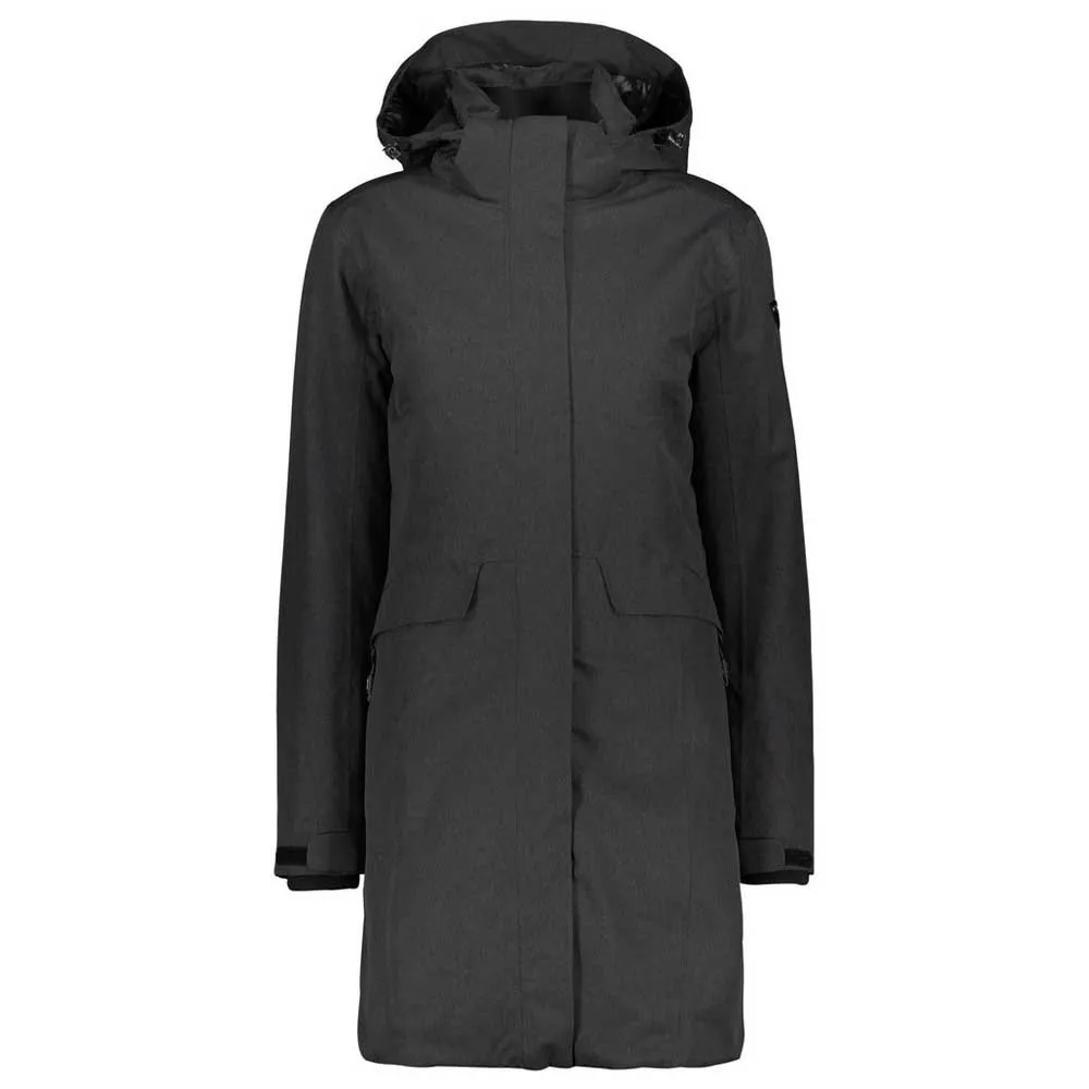 CMP 38z2156 Jakke, Black melange