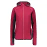 CMP 39g1206 Fleecejakke Med Hette, Magenta