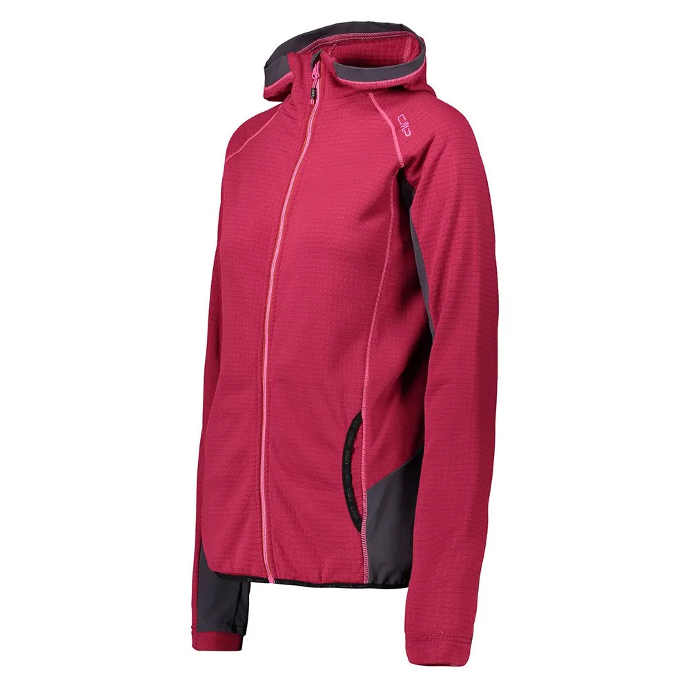 CMP 39g1206 Fleecejakke Med Hette, Magenta